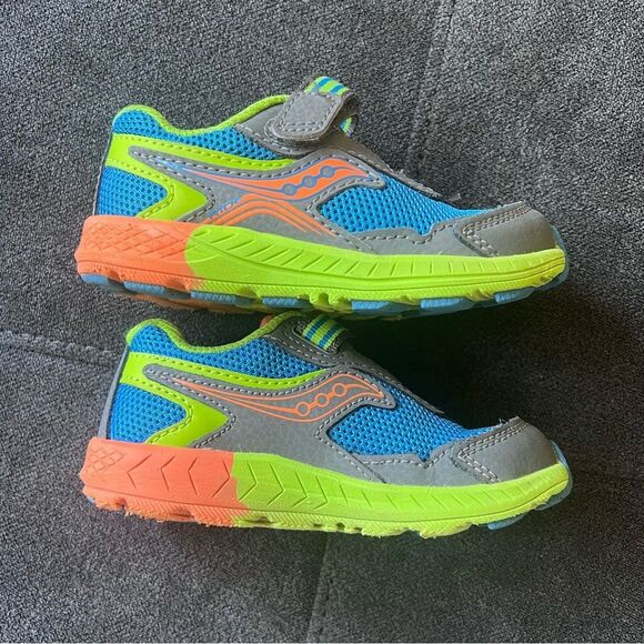 Saucony Ride 10 Toddler Multicolor Sneakers - Picture 1 of 6